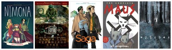 Let's recommend some graphic novels.
